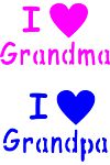 F103 I Love Grandma/Grandpa