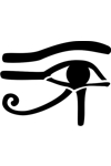 H387 Egyptian Eye