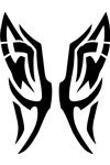 H642 Tribal Wings