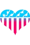 SNL Heart Flag